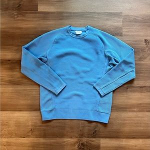 NWT Men’s Medium Carolina Blue Engineered Knit Crewneck Sweater